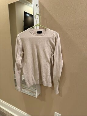 ASOS Men’s Crewneck Sweater in Light Beige
